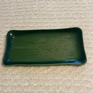 Southern Living at Home Mt. Vernon Pine Sprig Tray 2006 #40412